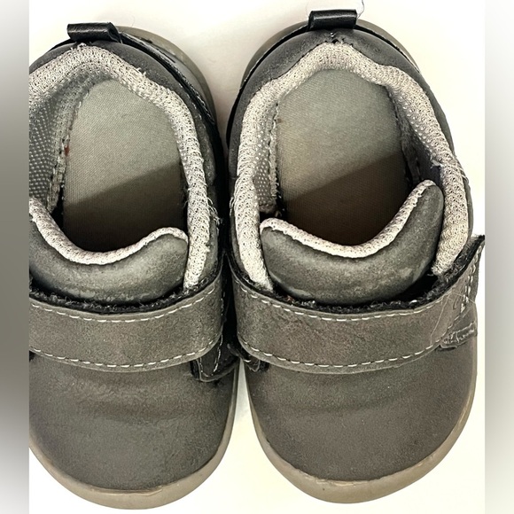 Stride Rite *2 Pairs* Baby Shoes Set - Blue Pair NWT & Gray Pair Preloved Size 3 - Picture 11 of 16